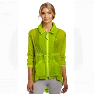 Zumba Stellar Sheer Jacket Raincoat Windbreaker